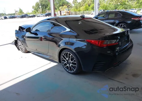 2016 Lexus Rc 200T from USA, damaged, VIN JTHHA5BCXG5000586